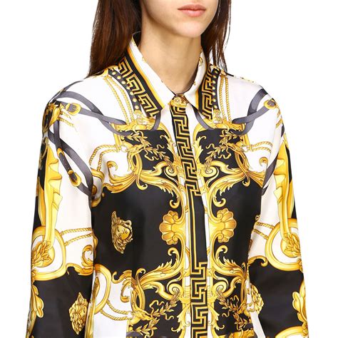 camicia versace donna replica|versace camicie catalogo.